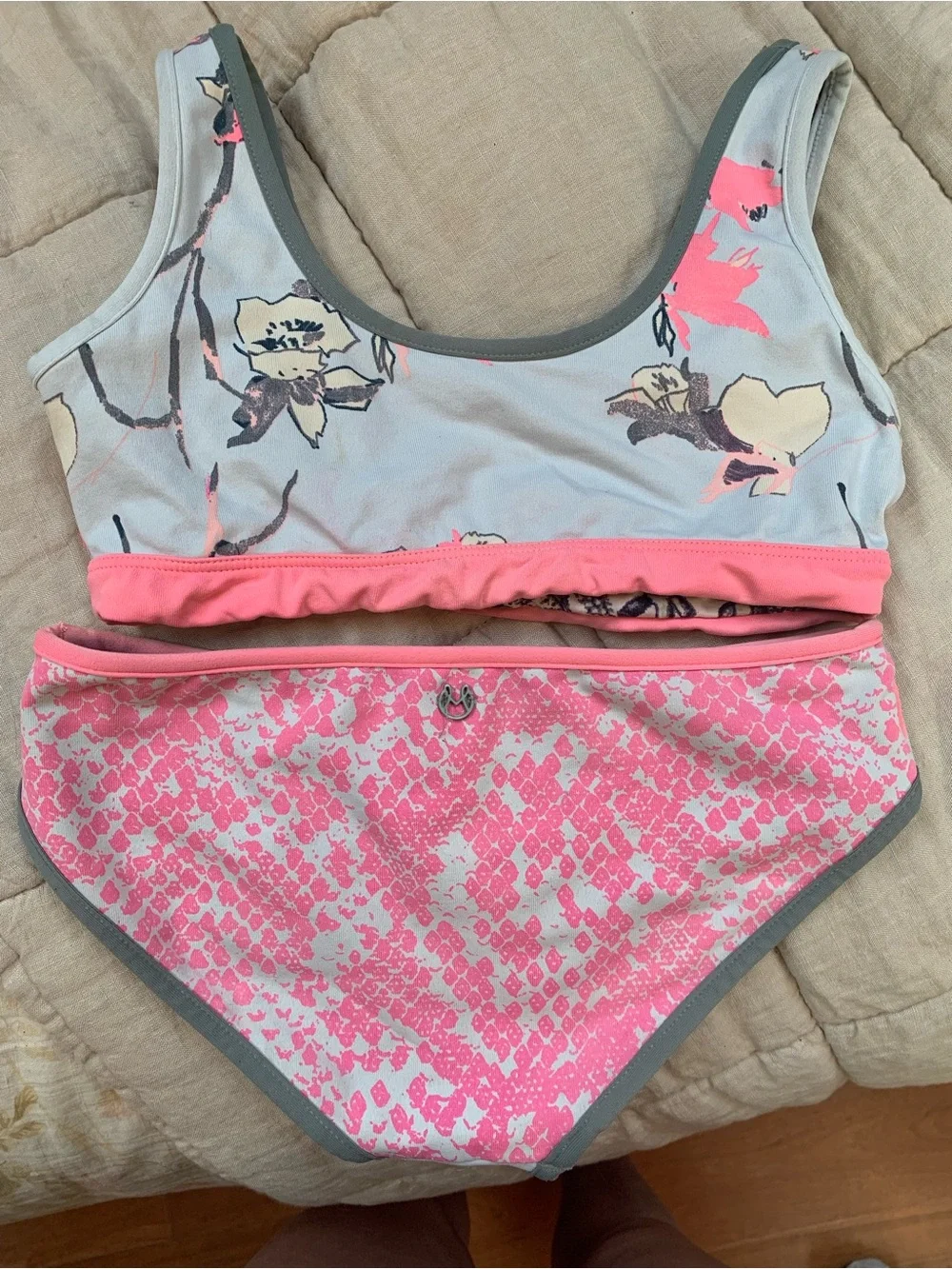 Girls Maaji Finding Flipper Reversible Bikini Set